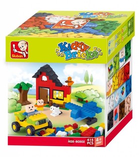 Sluban ตัวต่อพื้นฐาน 415 ชิ้น M38-B0502 (1 กล่อง)