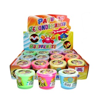 ดินน้ำมันเด้งได้ Bouncing Putty ในแพ็คโชว์ (12 ชิ้น)