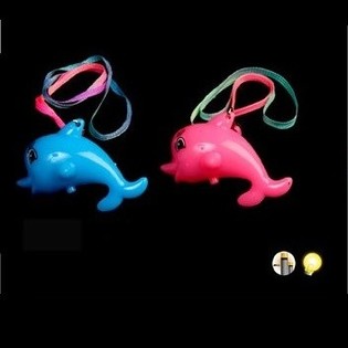 จี้โลมา LED มีไฟสำหรับคล้องคอ (36 ชิ้น)