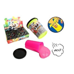 พัตตี้สไลม์มีกลิ่น สีนีออน ในกล่องโชว์ 70 กรัม (24 ชิ้น)