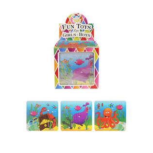 จิ๊กซอว์ ลายสัตว์ทะเล &ndash; SEA LIFE ขนาด 13 x 12 ซม. บรรจุกล่องดิสเพลย์ (108 ชิ้น)