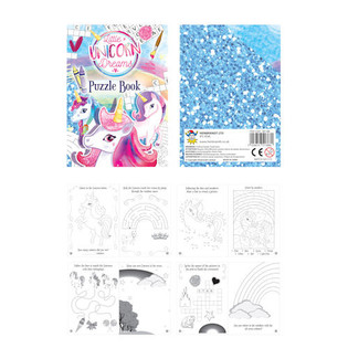 สมุดตัวต่อยูนิคอร์น (48 ชิ้น)