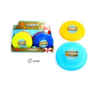 SUMMER TIME &ndash; จานร่อนสีสันสดใสแบบมีกากเพชรในกล่องโชว์ (24 ชิ้น)