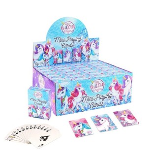 ไพ่จิ๋ว &ndash; ลาย: ยูนิคอร์น ในกล่องโชว์ (24 ชิ้น)