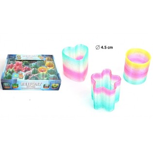 ของเล่นสปริง สลิงกี้ ลายคละสี &Oslash;4.5 ซม. ในกล่องโชว์ (24 ชิ้น)