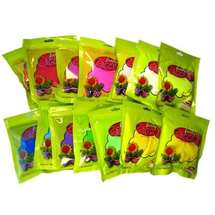 ดินน้ำมันยืดหยุ่น Funny Gummy คละสี, 60 กรัม (12 ชิ้น)