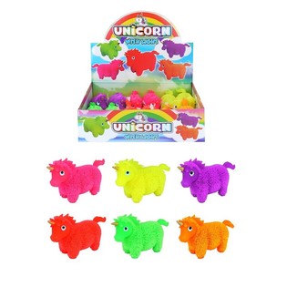 ยูนิคอร์นพัฟเฟอร์มีไฟ พร้อมกล่องโชว์ (12 ชิ้น)