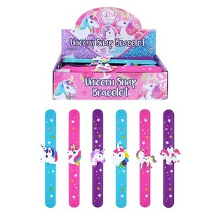 สร้อยข้อมือตบ ลายยูนิคอร์น / Unicorn Snap (24 ชิ้น)