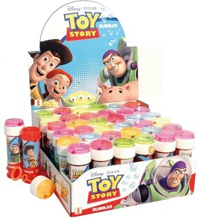 ของเล่นเป่าฟองสบู่ Toy Story ในกล่องโชว์ (36 ชิ้น)