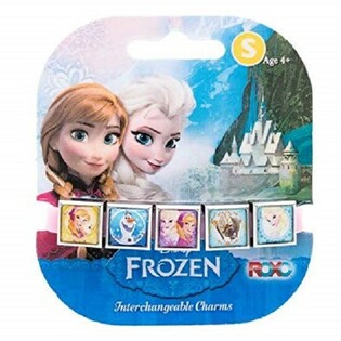 สร้อยข้อมือ FROZEN พร้อมจี้เปลี่ยนได้ 5 ชิ้น (24 ชิ้น)