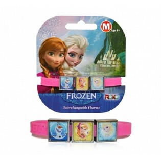สร้อยข้อมือ Frozen พร้อมจี้เปลี่ยนได้ 3 แบบ (24 ชิ้น)