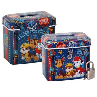 กระปุกออมสิน PAW PATROL พร้อมกุญแจ (6 ชิ้น)