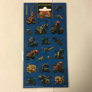 สติกเกอร์: DINOTRUX ขนาด 20 x 10 ซม. (10 แผ่น)