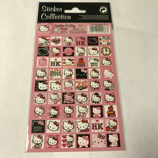 สติกเกอร์ HELLO KITTY ขนาด 20 x 10 ซม. (10 ชิ้น)
