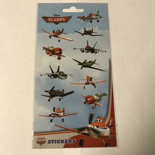 แผ่นสติกเกอร์: DISNEY PLANES ขนาด 20 x 10 ซม. (10 แผ่น)