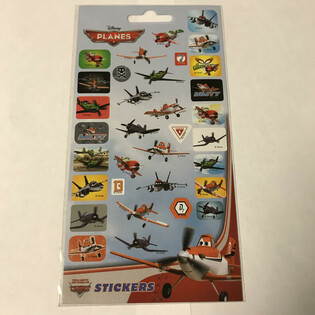แผ่นสติกเกอร์ ดิสนีย์ เพลนส์ (Disney Planes) ขนาด 20 x 10 ซม. (10 ชิ้น)