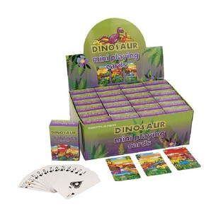 การ์ดเกมจิ๋ว &ndash; รุ่น: ไดโนเสาร์ ในกล่องโชว์ (24 ชิ้น)