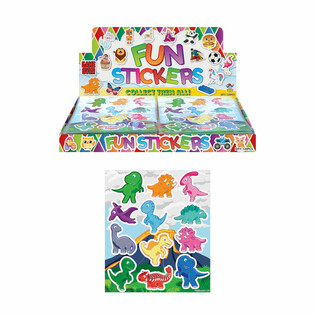 FUN STICKERS &ndash; รุ่น: ไดโนเสาร์ (120 ชิ้น)