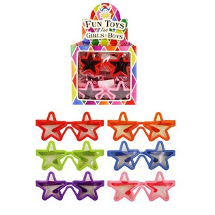 แว่นตากันแดดเด็กทรงดาวในกล่องโชว์ (24 ชิ้น)
