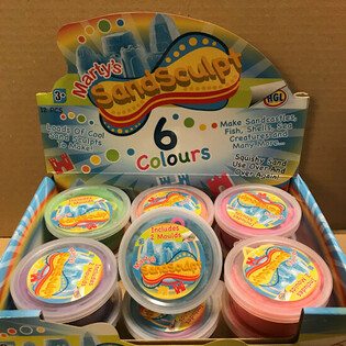 ทรายมหัศจรรย์ในกล่องโชว์ (12 ชิ้น)