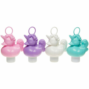 เป็ดตกปลา ยูนิคอร์น - คละสี - 12 ซม. (16 ชิ้น)