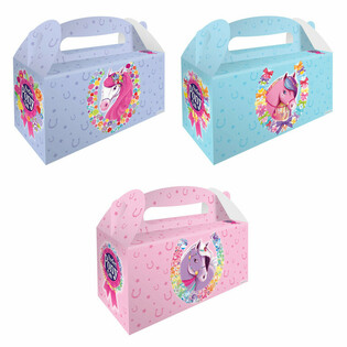 กล่องเมนู &ndash; โพนี่ &ndash; 22.5 x 9.5 x 18 ซม. (12 ชิ้น)