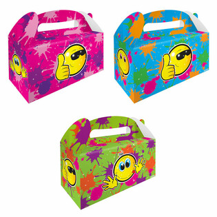 กล่องเมนู &ndash; SMILEY &ndash; 22.5 x 9.5 x 18 ซม. (12 ชิ้น)