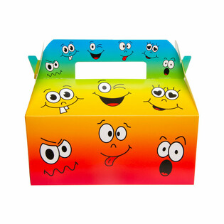 กล่องใส่อาหารเด็ก ลายยิ้ม Smiley - 22.5 x 12 x 9.5 ซม. (24 ชิ้น)