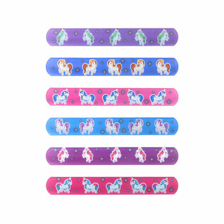 สายรัดข้อมือตบ (Slap Bracelet) ลายยูนิคอร์น