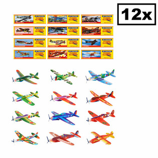 เครื่องบินโฟมประกอบ (12 ชิ้น)