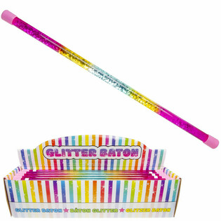 ไม้คทากากเพชรสีรุ้งในดิสเพลย์ (36 ชิ้น)