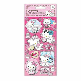 สติกเกอร์ Hello Kitty Charmmy Kitty (24 ชิ้น)