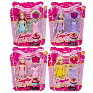 ตุ๊กตาพกพา Pocket Doll พร้อมเครื่องประดับในกล่องโชว์ (24 ชิ้น)