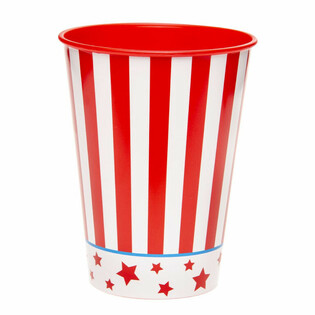แก้วเครื่องดื่ม / ไอศกรีม 'USA Popcorn' - 260 มล.