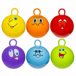 ลูกบอลกระโดด สไมลีย์ (Skippy Ball) - ขนาด: 46 ซม. (6 ชิ้น)