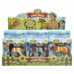 ม้าแคระ LITTLE HORSE - ของเล่นม้าในกล่องโชว์ (12 ชิ้น)