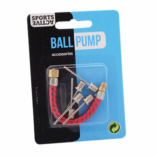 SPORTS ACTIVE - ชุดอุปกรณ์เสริมเครื่องสูบลมลูกบอล 7 ชิ้น