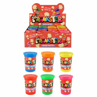 สไลม์เสียงตดสีนีออน - กล่องโชว์ (12 ชิ้น)