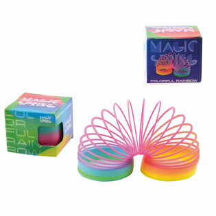 RAINBOW MAGIX สปริงเรนโบว์ / สปริงของเล่นในกล่อง &Oslash;7.5 ซม. (12 ชิ้น)