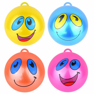 ลูกบอลหน้ายิ้ม Smiley แสนสนุก &Oslash; 25 ซม. (12 ลูก)