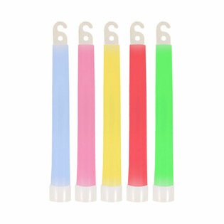 แท่งเรืองแสง GLOW STICK - 15 ซม. พร้อมสายคล้อง - คละสี (25 ชิ้น)