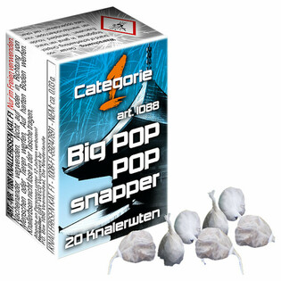 BIG POP พลุดึง (Snappers) - พลุเด็ก CAT F1 - แพ็คเกจดิสเพลย์