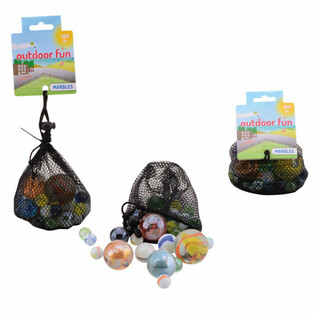 OUTDOOR FUN - ชุดลูกแก้วในถุงใส่ลูกแก้ว, 500 กรัม (6 ชิ้น)