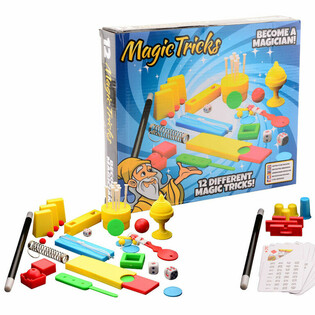 MAGIC TRICKS - ชุดกล่องมายากลขนาดใหญ่พร้อม 12 ทริค