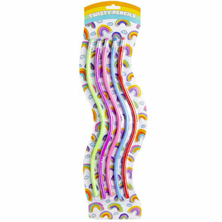 ชุดดินสอเขียนงอได้ Twisty XL 5 ชิ้น บนการ์ด (10 ชุด)