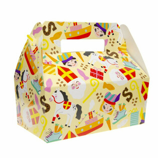 กล่องเมนู ลายซินเตอร์คลาส (Sinterklaas) - 22.5 x 12 x 9.5 ซม. (24 ชิ้น)