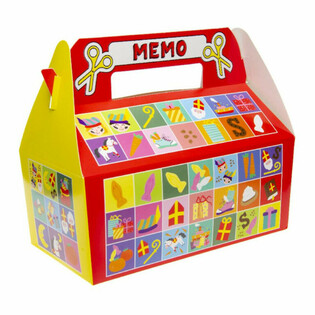 กล่องเมนูอาหาร Sinterklaas เกมความจำ (24 ชิ้น)