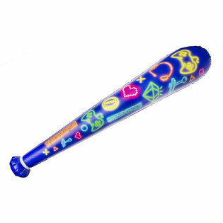 กระบองเป่าลมลายเกมเมอร์ขนาดใหญ่ - ยาว 85 ซม. - คละสี (12 ชิ้น)