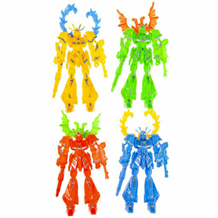 หุ่นยนต์แอคชั่นฟิกเกอร์ - คละสี (36 ชิ้น)