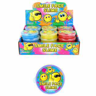 สไลม์หน้ายิ้มในกล่องโชว์ (24 ชิ้น)